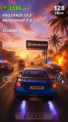 Day dream : Police Escape screenshot 1 - screenshot