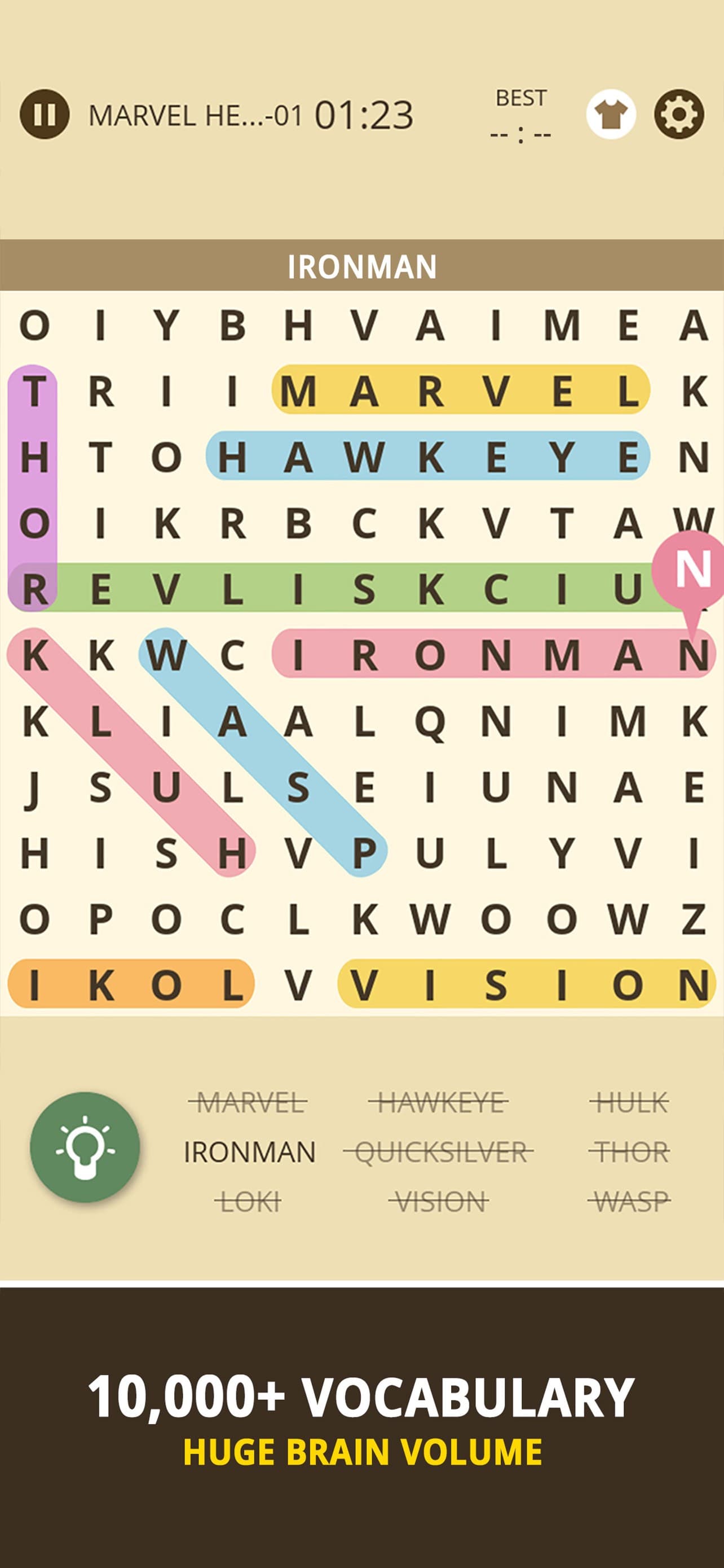 Word Search : Brain Training screenshot 4 - screenshot