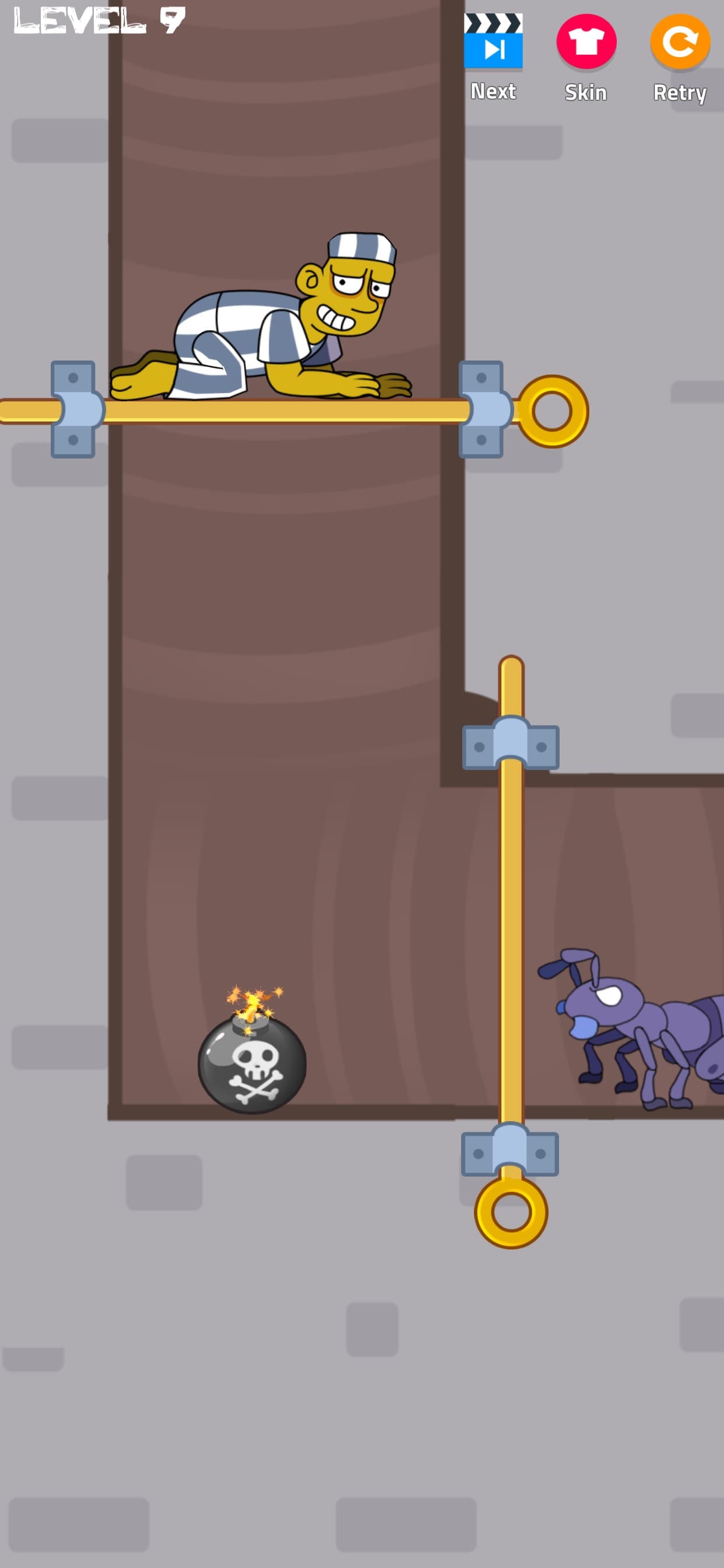 Prison Escape: Pull Pin Puzzle screenshot 3 - screenshot