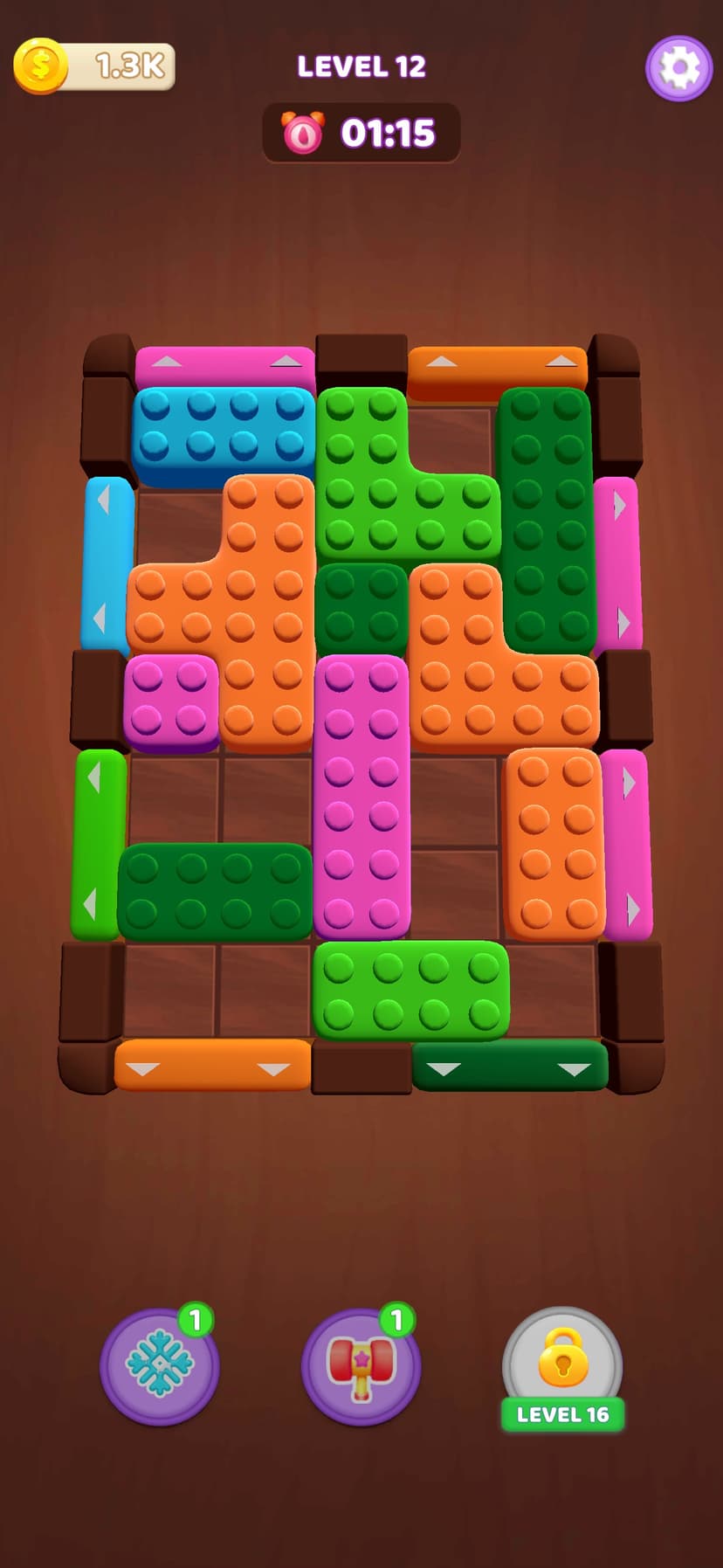 Fit Block 3D: Color Blast Jam screenshot 1 - screenshot
