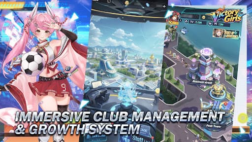 Victory Girls: Anime Soccer screenshot 13 - screenshot