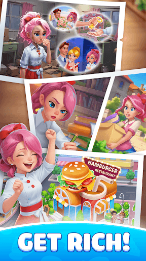 Diner Story: Merge Cook Decor screenshot 3 - screenshot