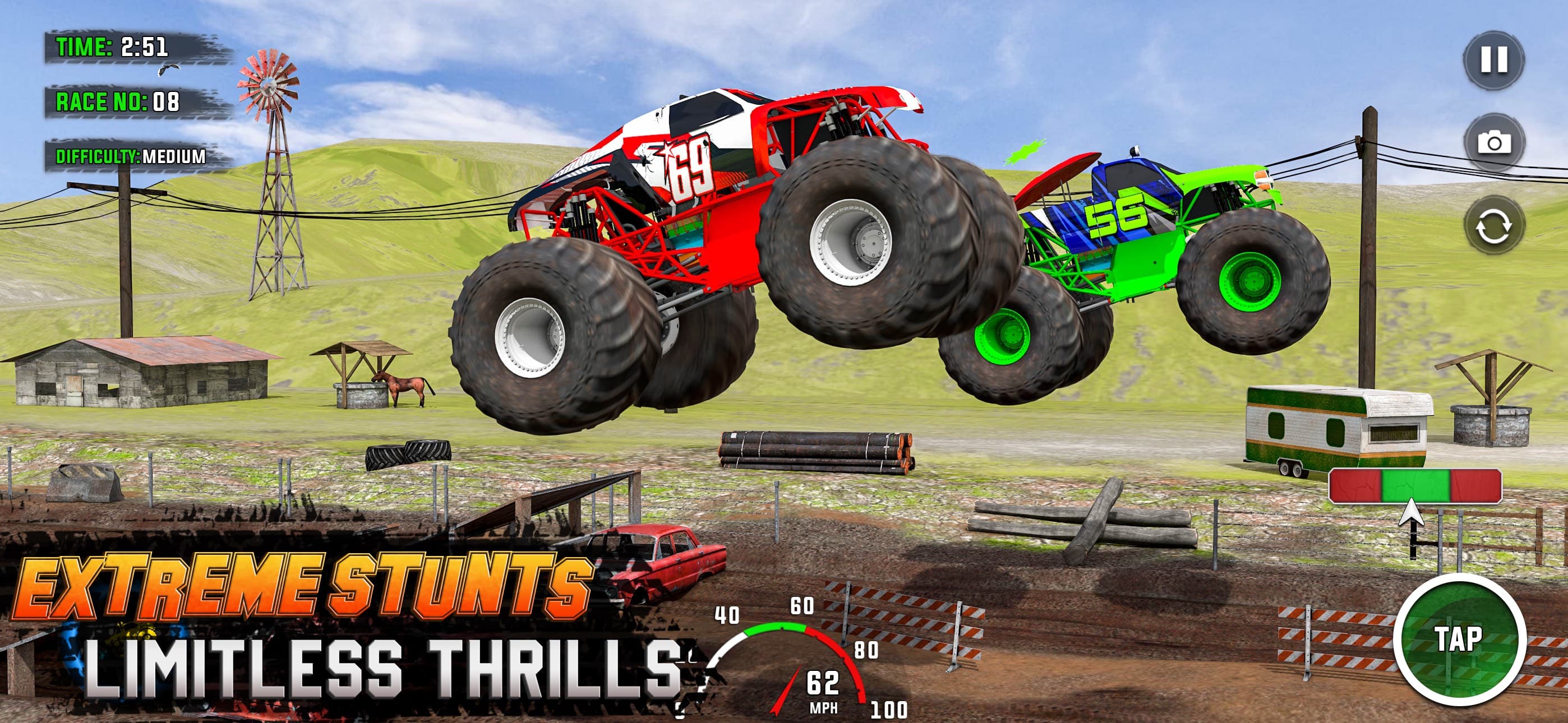 Monster Truck: Drag Race Clash screenshot 8 - screenshot