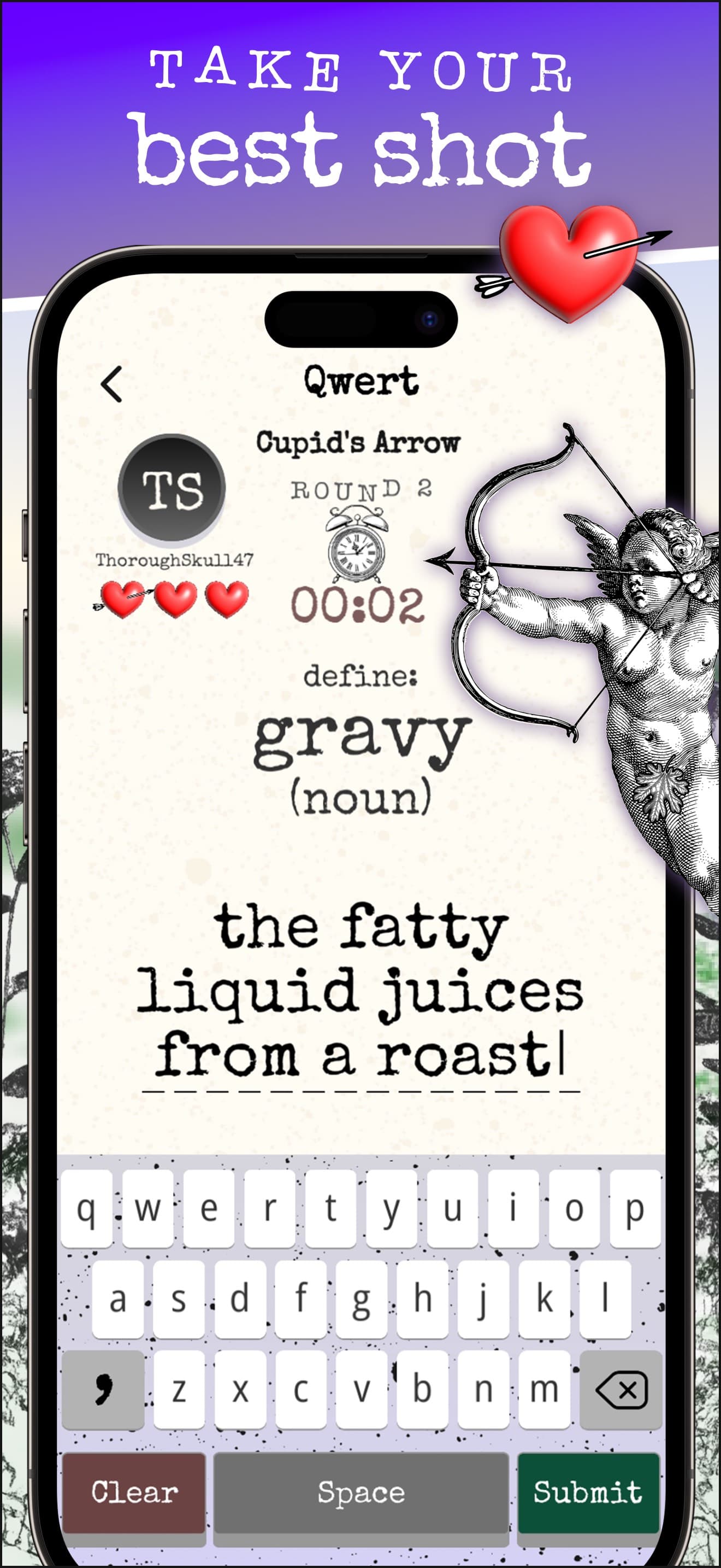 Qwert - The Typing Word Game screenshot 2 - screenshot