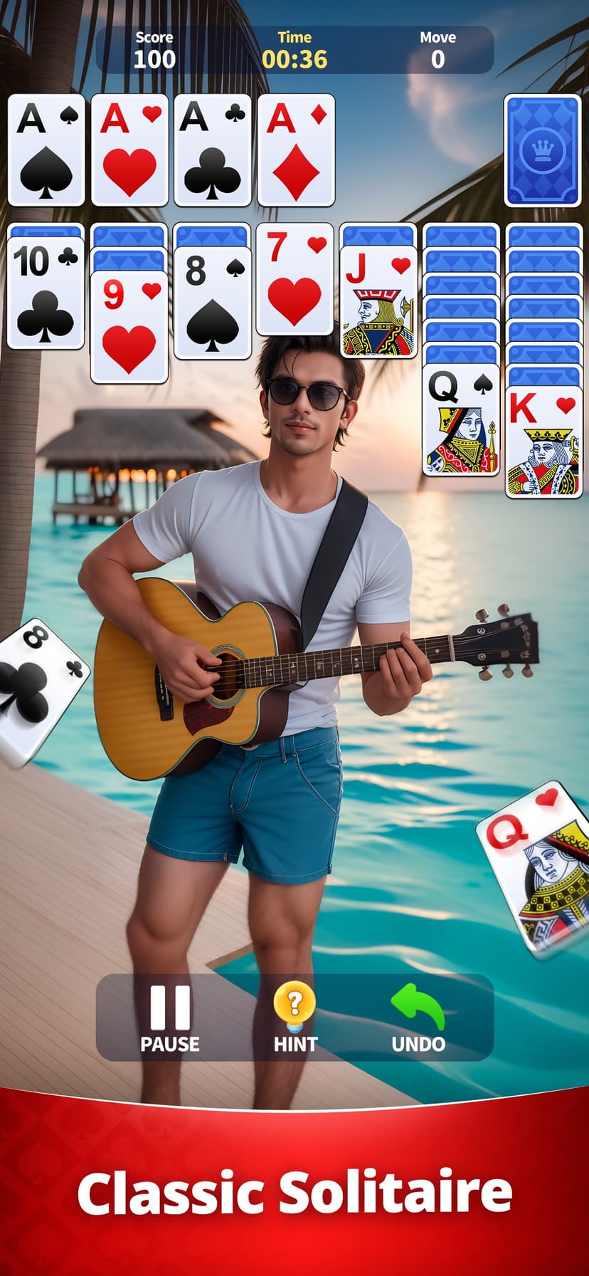 Classic Solitaire: Dream Time screenshot 2 - screenshot