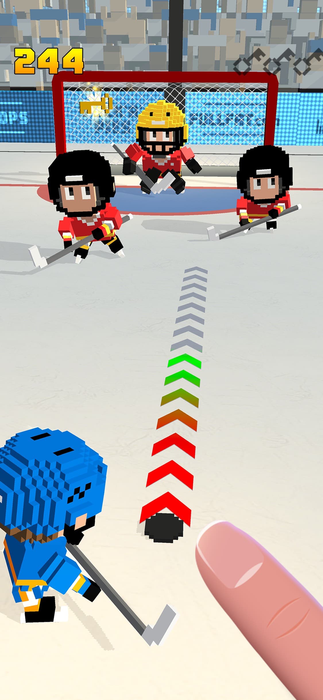 Blocky Hockey screenshot 2 - screenshot