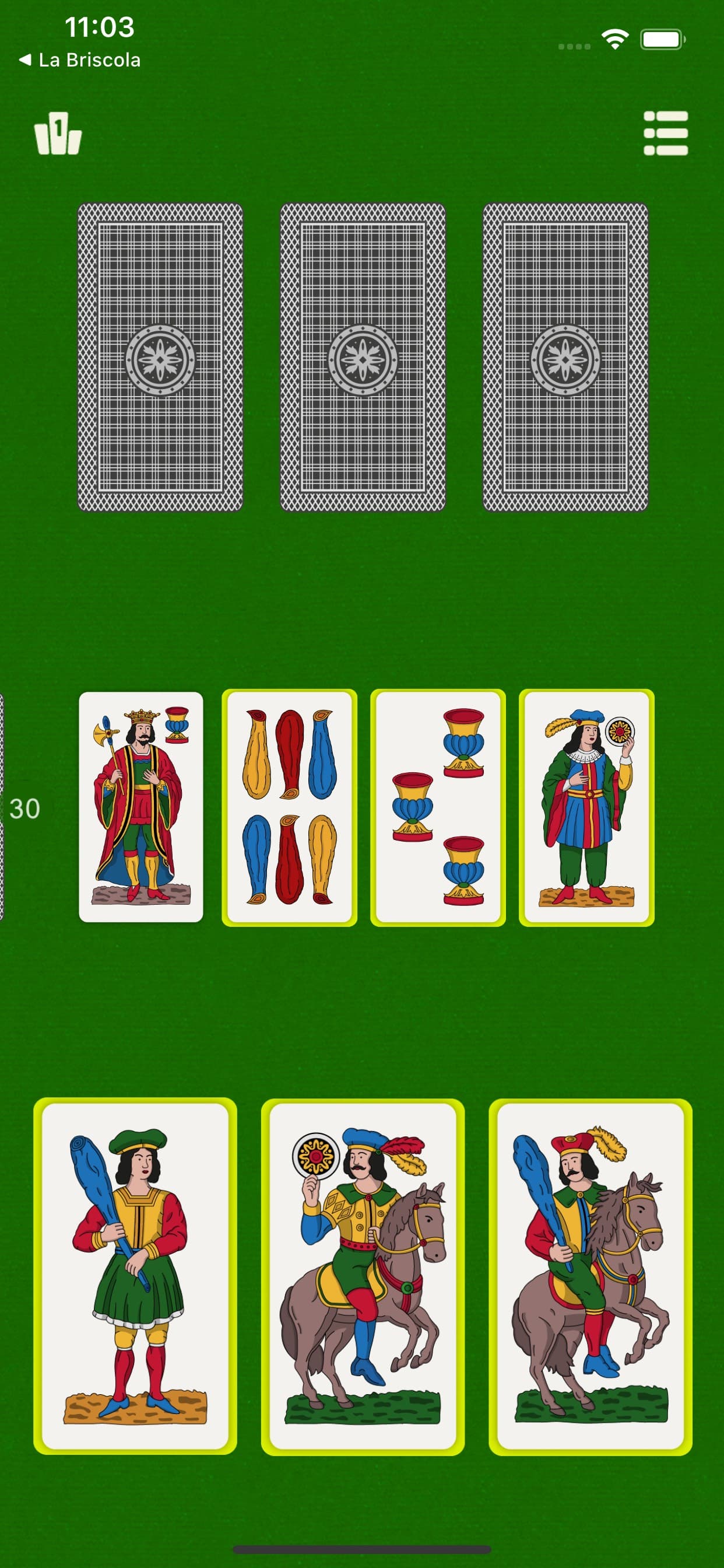 La Scopa - Classic Card Games screenshot 3 - screenshot