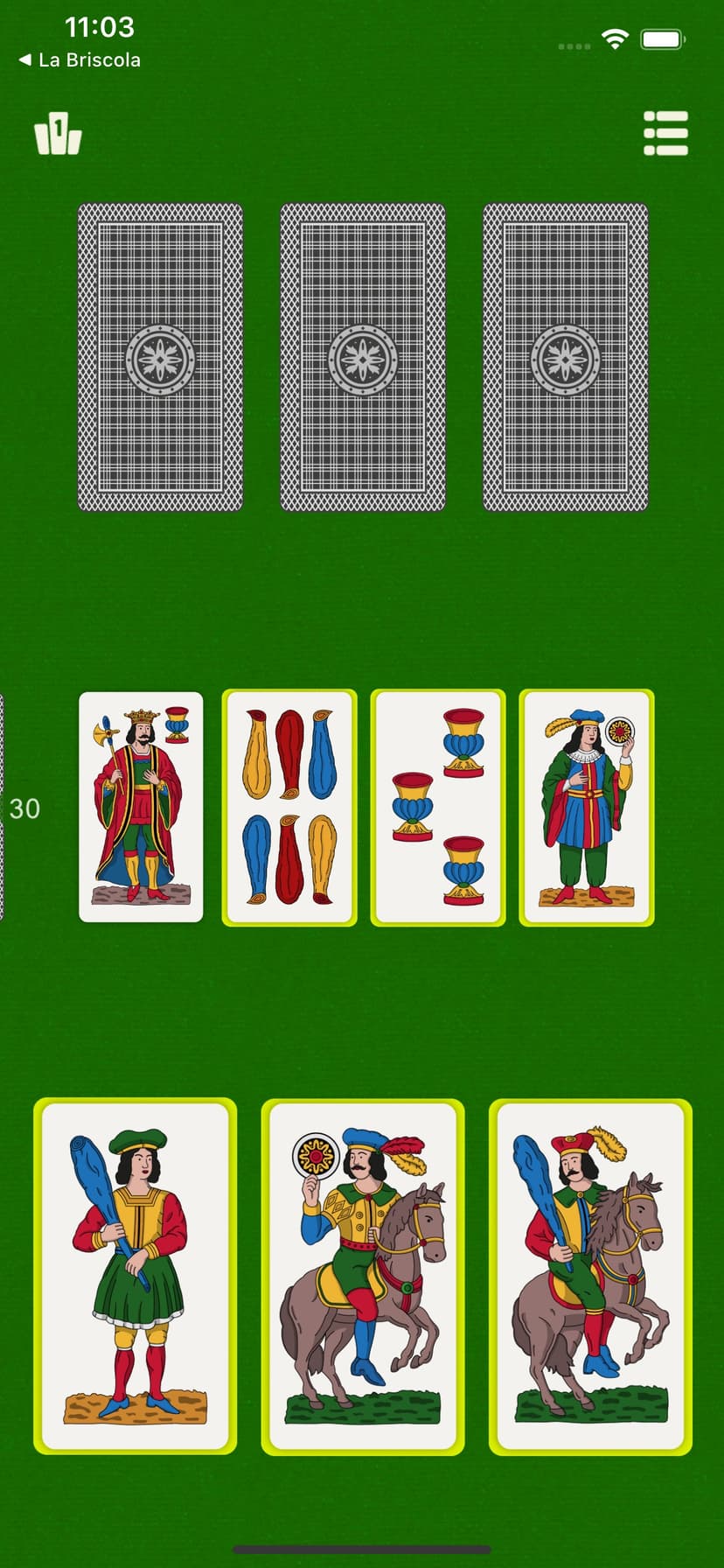 La Scopa - Classic Card Games screenshot 3 - screenshot