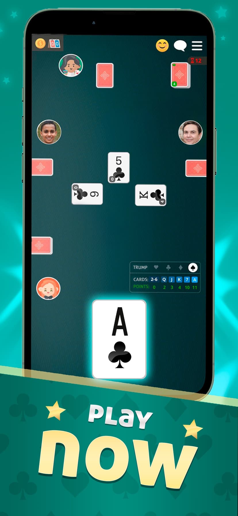SUECA GameVelvet - Card Game screenshot 1 - screenshot