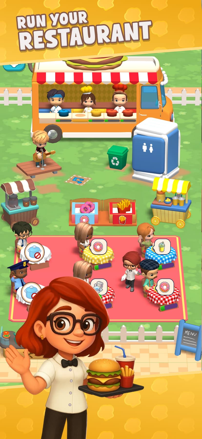 Nom Nom Town: Restaurant Game screenshot 8 - screenshot