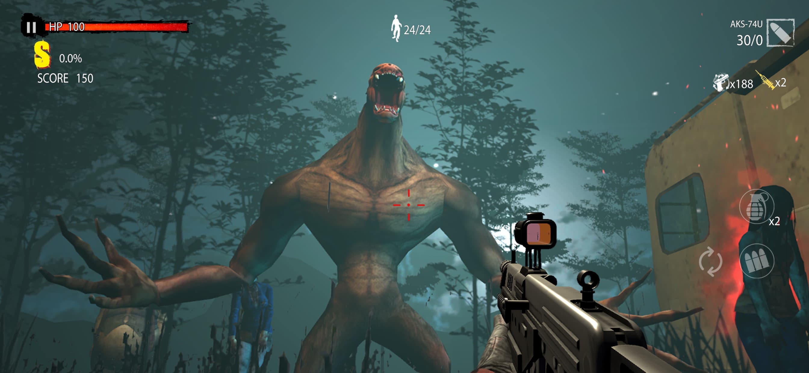 Zombie Hunter D-Day screenshot 4 - screenshot