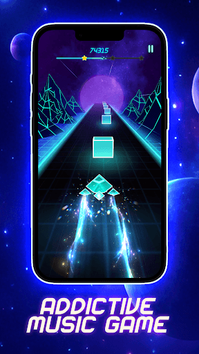 Beat Rush: Cyber Neon Rhythm screenshot 5 - screenshot