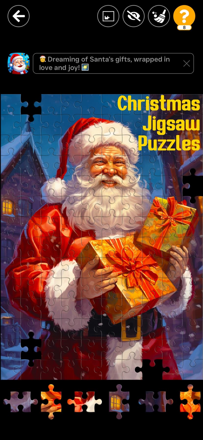 Christmas Jigsaw Puzzles Games screenshot 1 - screenshot