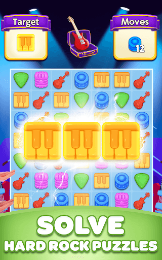 Match 3 - Hard Rock Adventures screenshot 9 - screenshot