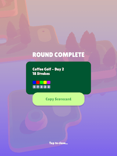 Coffee Golf screenshot 6 - screenshot