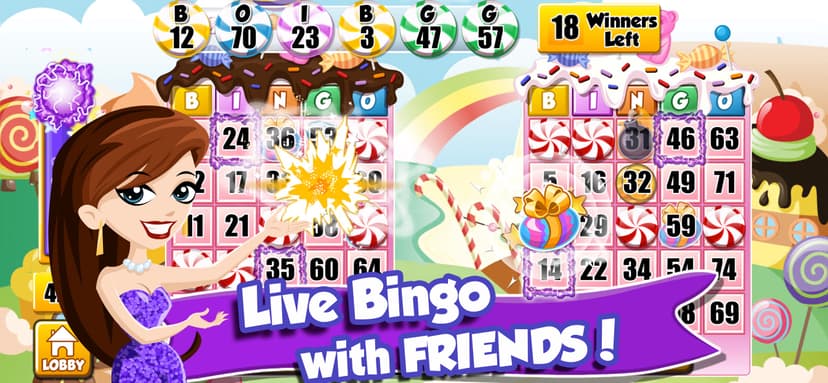 Bingo PartyLand Live Play Game screenshot 1 - screenshot