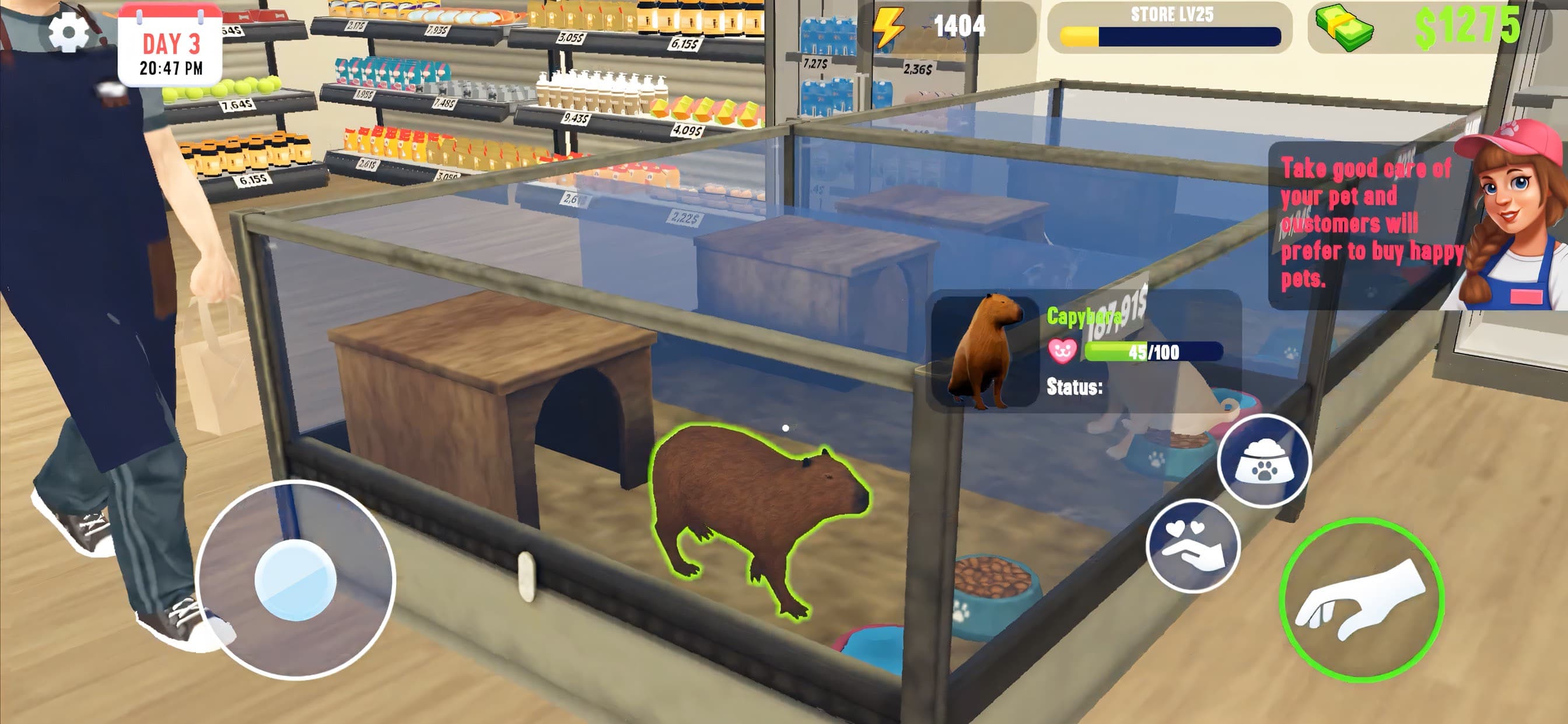 Pet World - Shop 3D Simulator screenshot 5 - screenshot