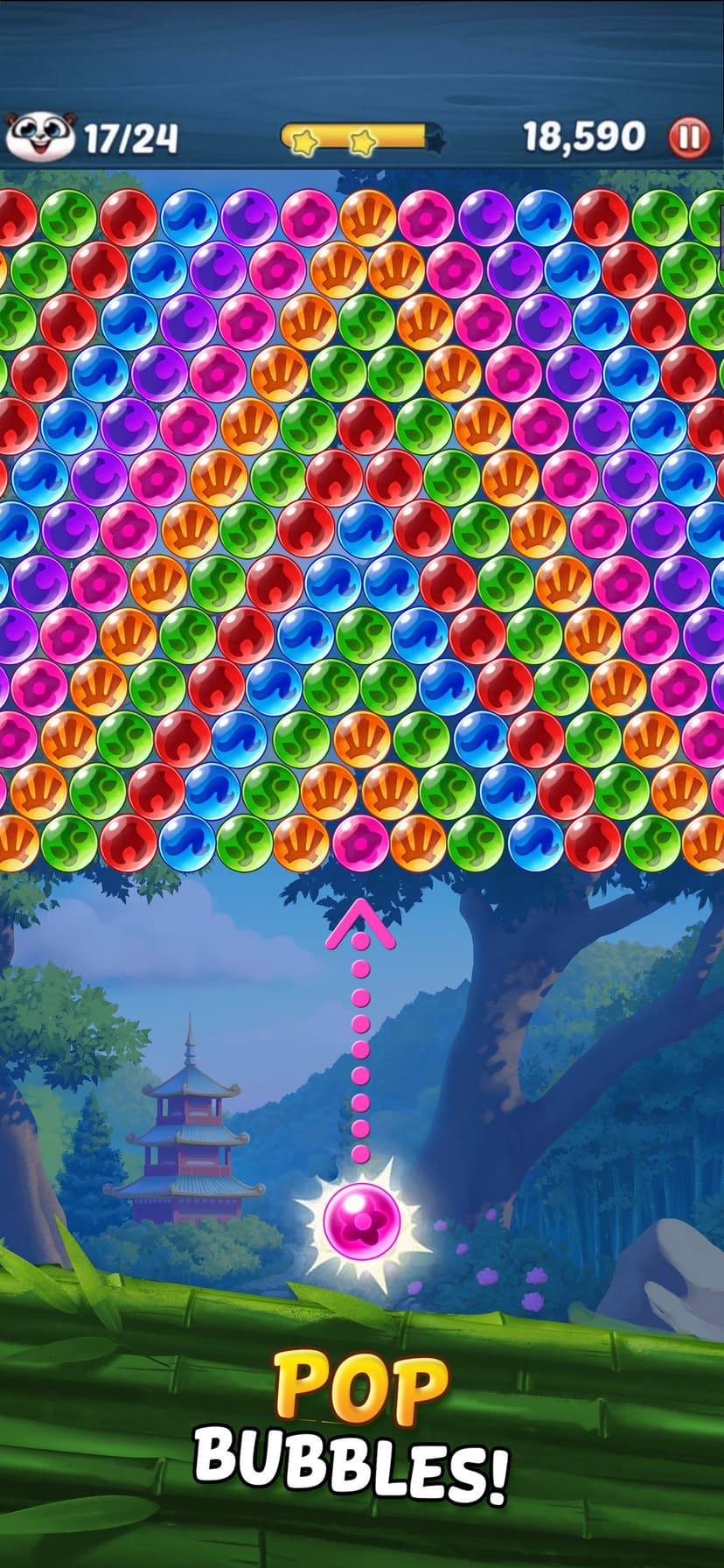 Bubble Shooter - Panda Pop! screenshot 1 - screenshot