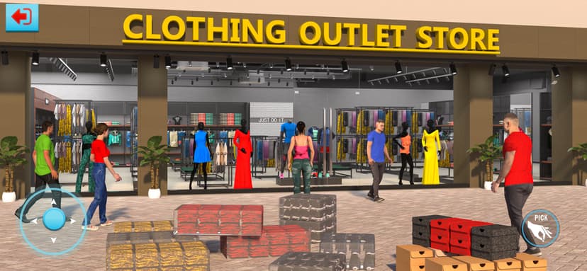 Clothing Store Sim Games 3D screenshot 2 - screenshot