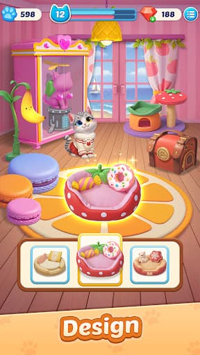 Meowment: Merge & Makeover screenshot 6 - screenshot