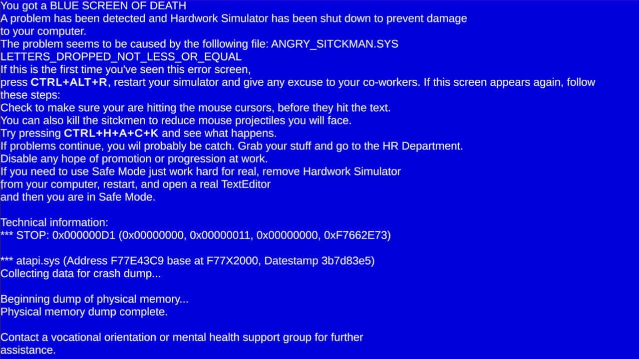 Null - screenshot
