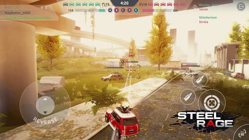 Steel Rage: Mech Cars PvP War screenshot 6 - screenshot