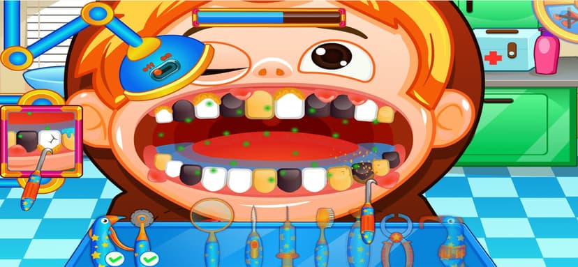 Fun Mouth Doctor, Dentist Game screenshot 2 - screenshot