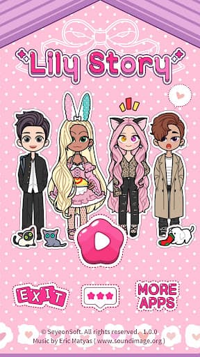 Lily Story : Dress Up Game screenshot 1 - screenshot