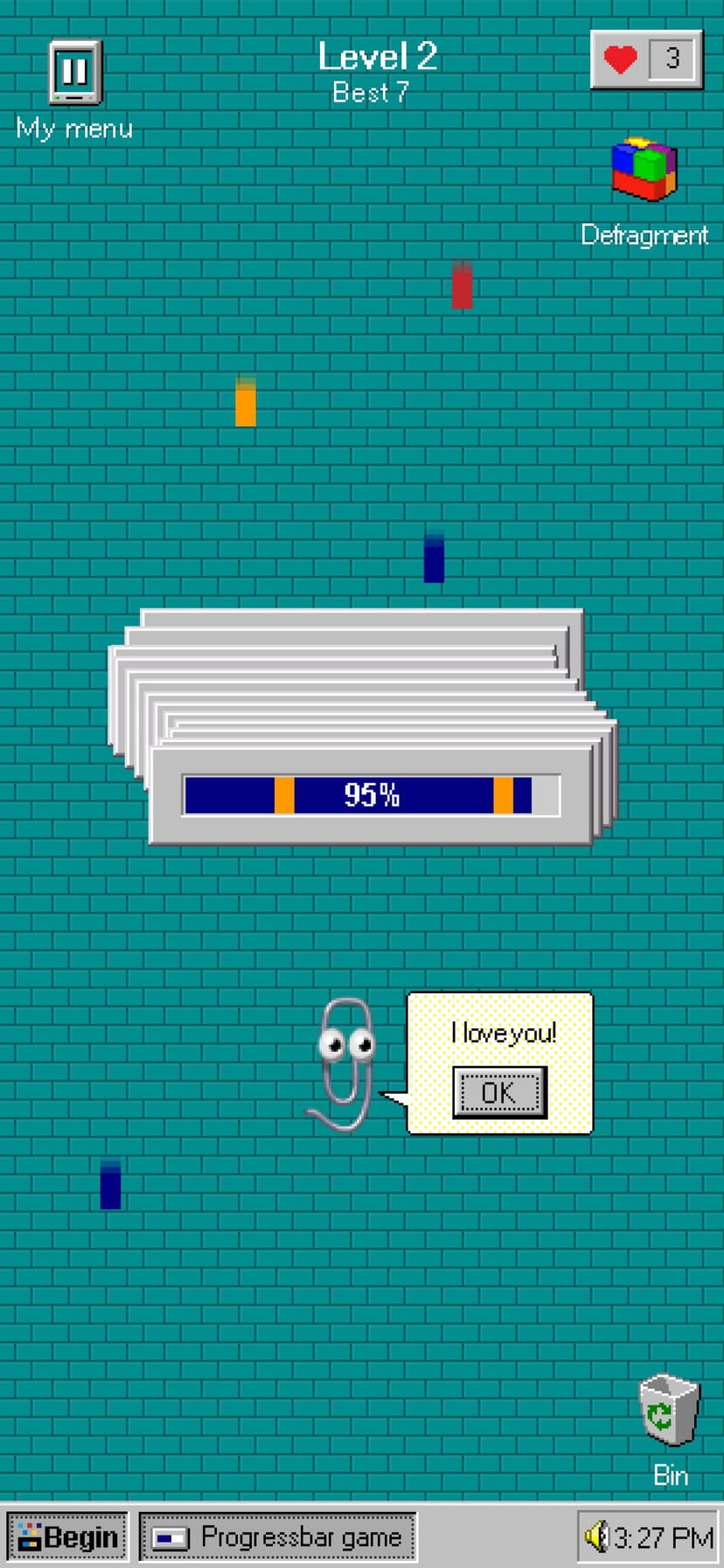 ProgressBar95 - retro arcade screenshot 5 - screenshot