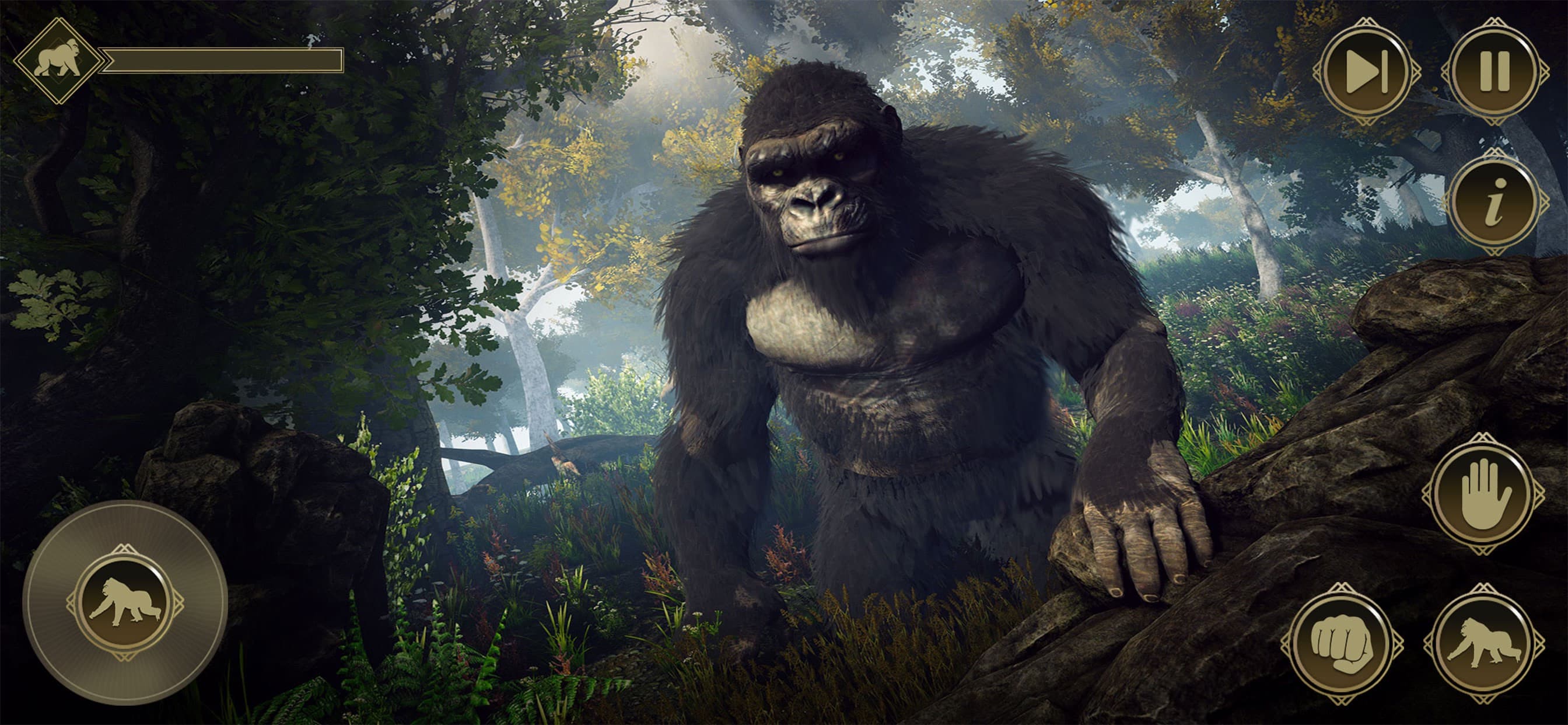 Angry Gorilla Monster Hunt Sim screenshot 2 - screenshot