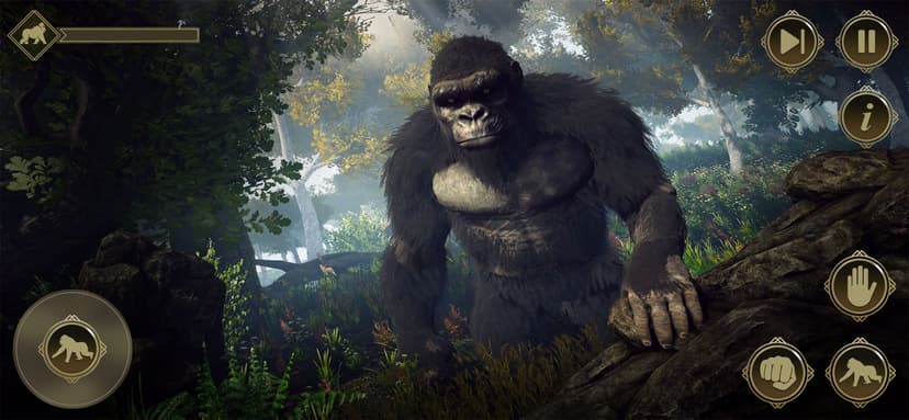 Angry Gorilla Monster Hunt Sim screenshot 2 - screenshot