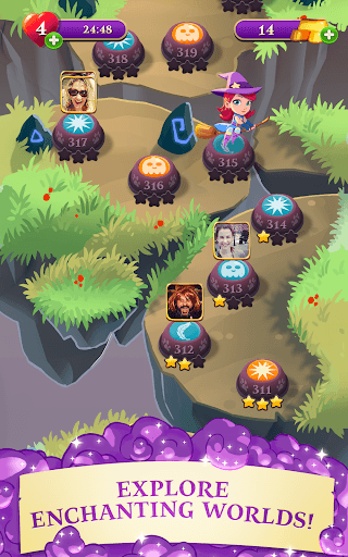 Bubble Witch 3 Saga screenshot 12 - screenshot
