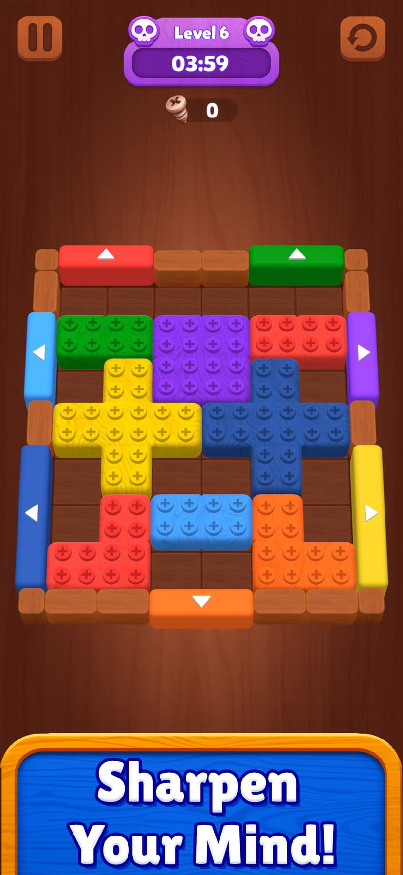 Wood Escape: Block Jam screenshot 7 - screenshot