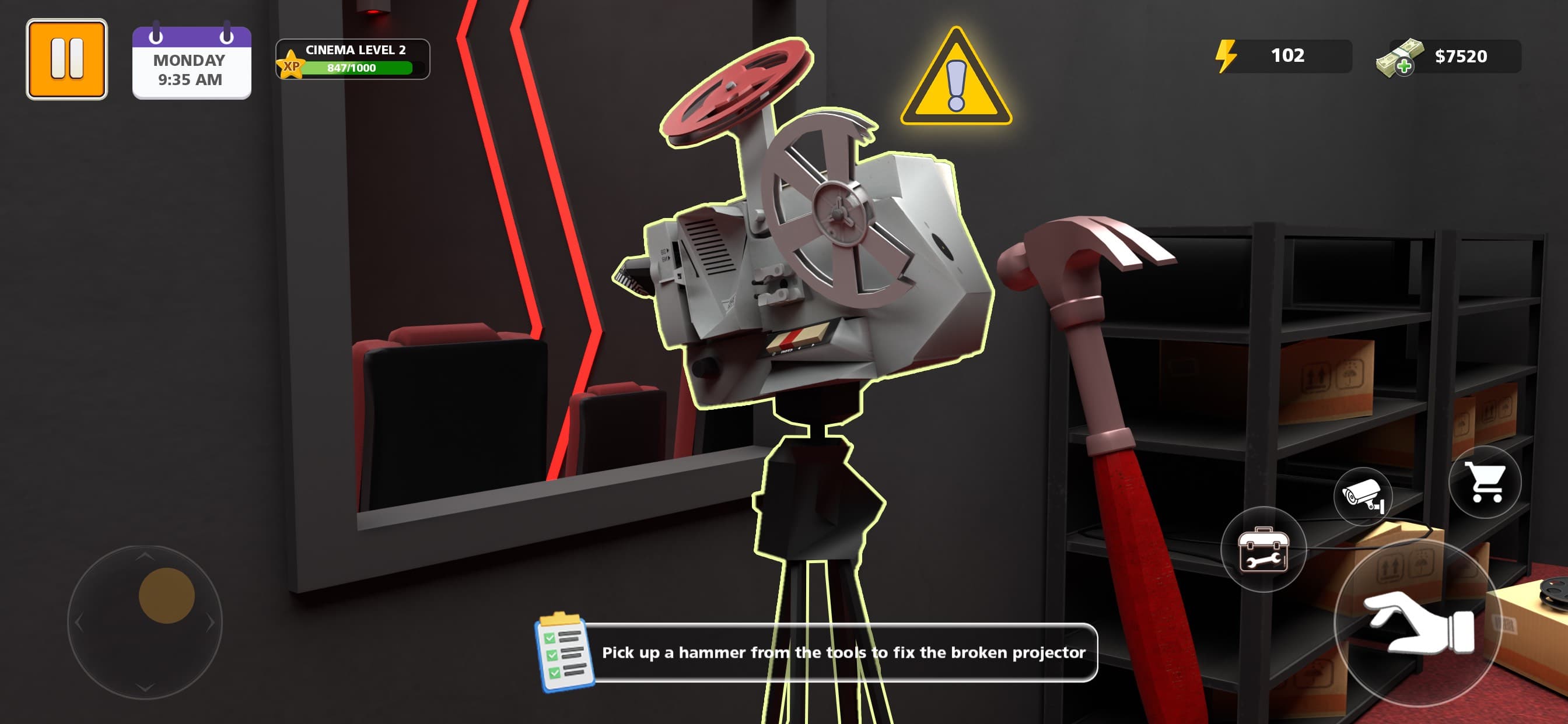Cinema Movie Theatre Simulator screenshot 4 - screenshot