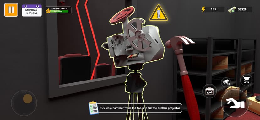 Cinema Movie Theatre Simulator screenshot 4 - screenshot
