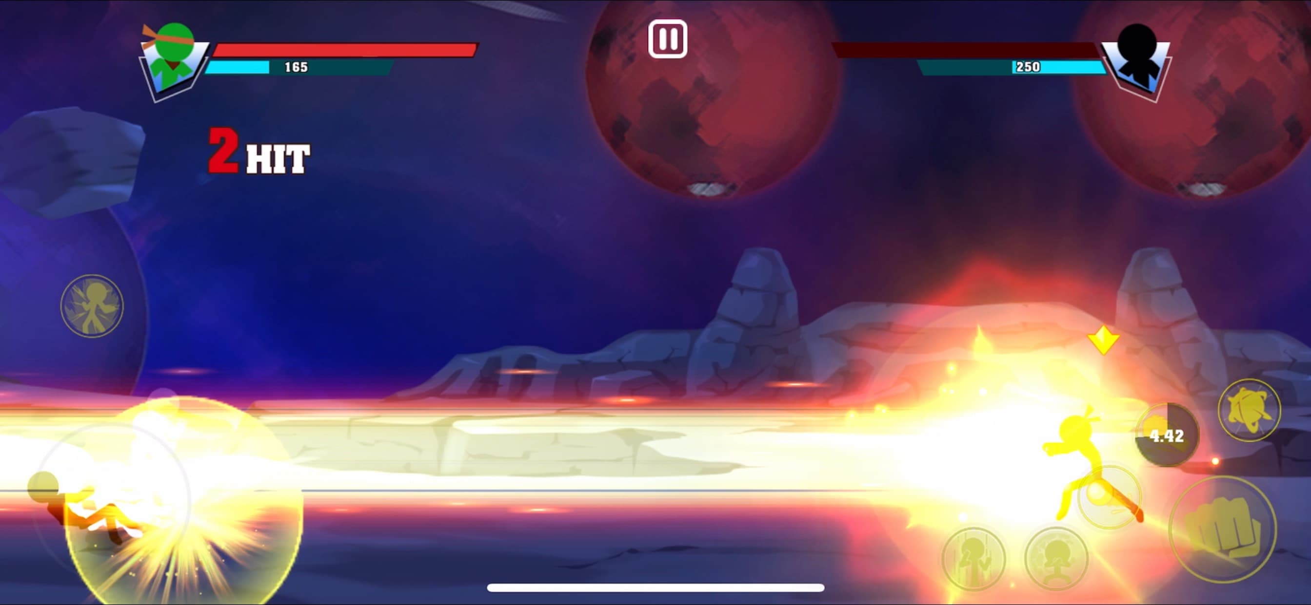 Stickman Battle Fight Hero War screenshot 1 - screenshot