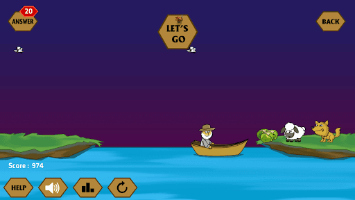 River Crossing IQ - IQ Test screenshot 1 - screenshot