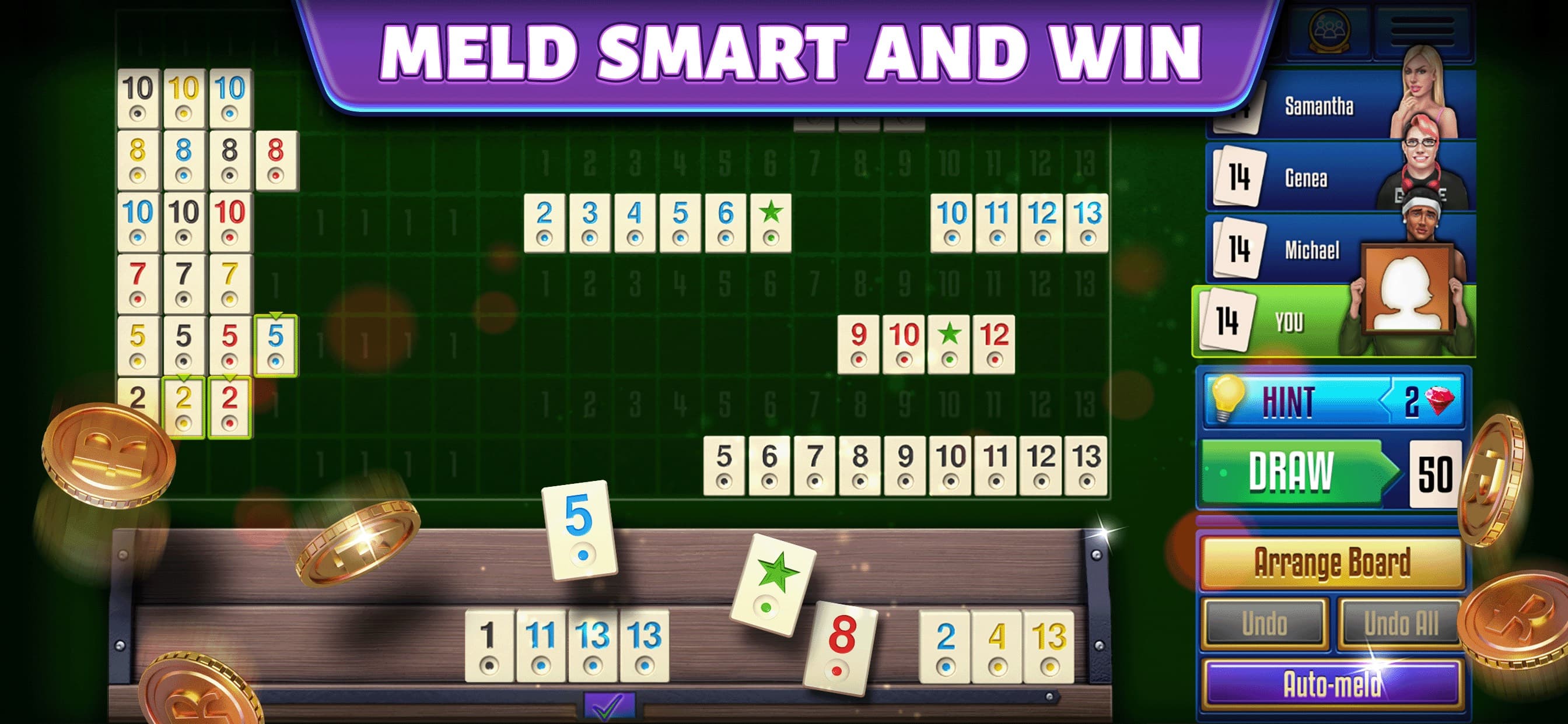 Rummy Club! screenshot 1 - screenshot