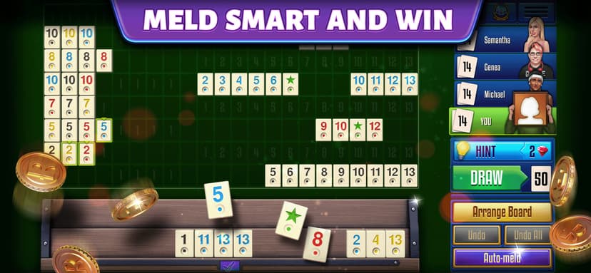 Rummy Club! screenshot 1 - screenshot