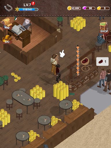 Saloon Dash Idle screenshot 8 - screenshot