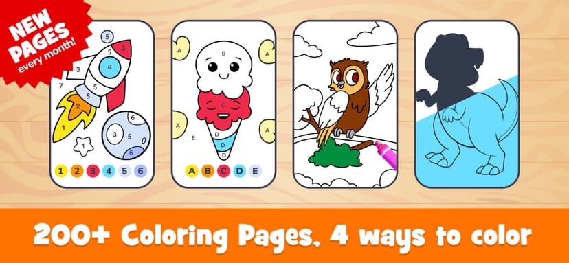 Coloring Pages: for Kids screenshot 1 - screenshot
