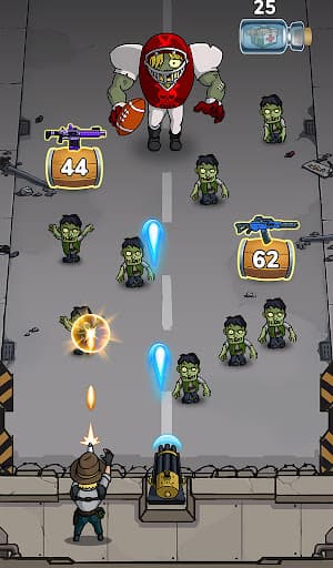 Zombie War Idle Defense Game screenshot 1 - screenshot