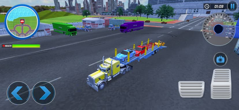 Dream Police Truck Transporter screenshot 4 - screenshot