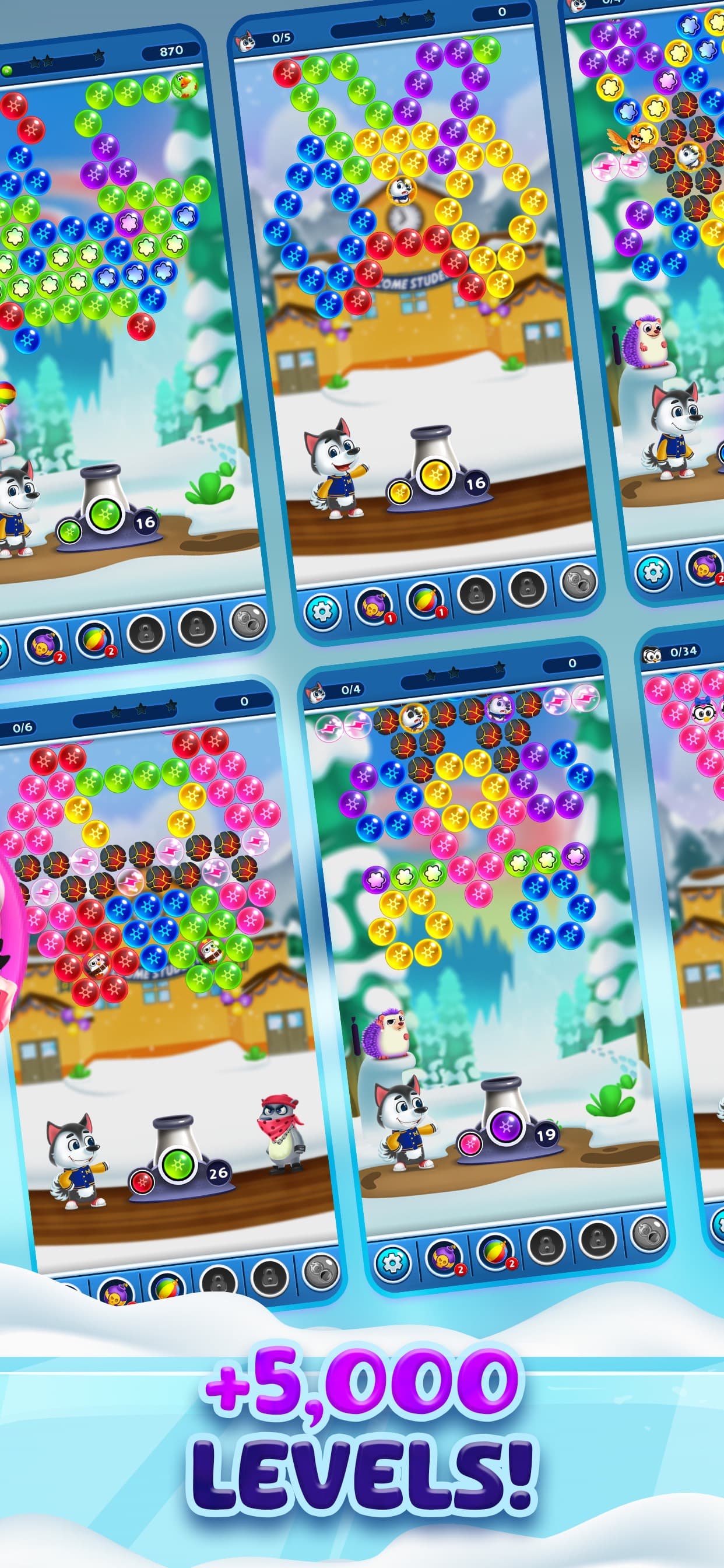Bubble Shooter: Frozen Pop screenshot 4 - screenshot