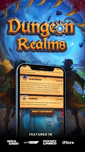 Dungeon Realms: Chat & Roll screenshot 1 - screenshot