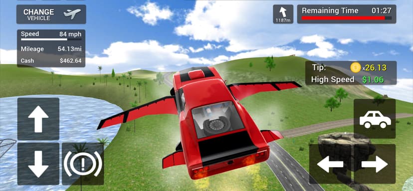 Flying Car Transport Simulator screenshot 2 - screenshot