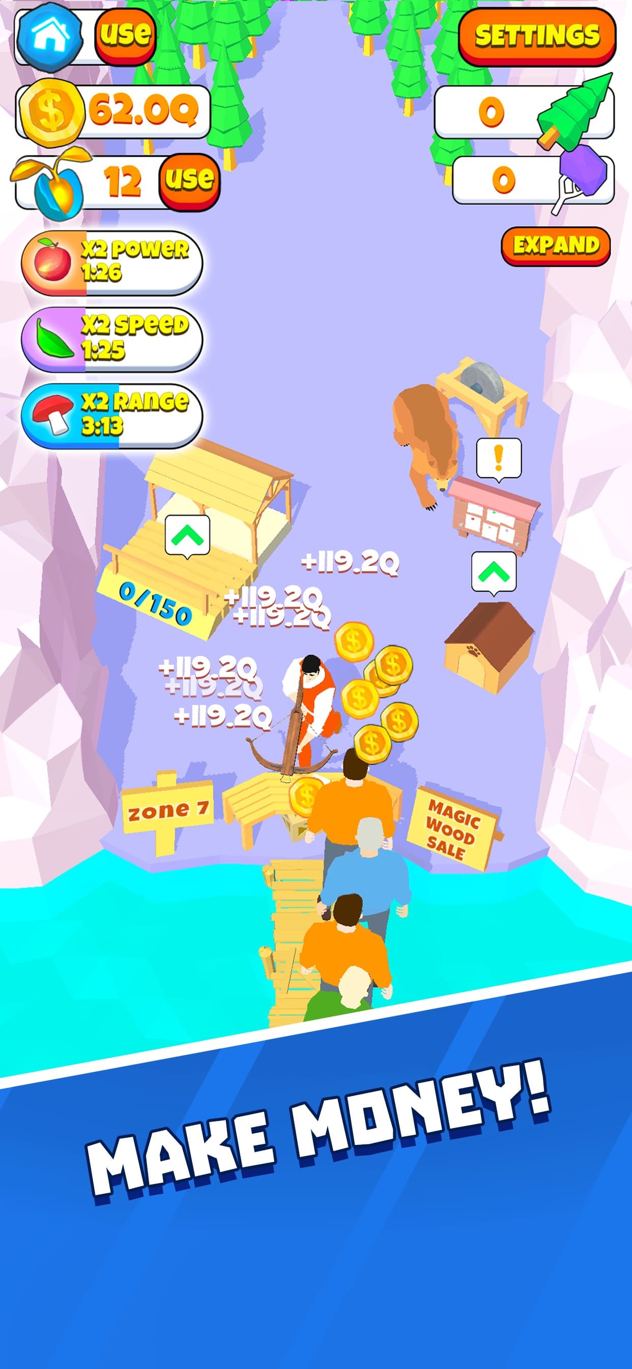 Idle Lumberjack 2 screenshot 2 - screenshot