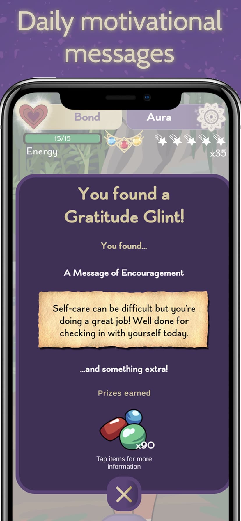 Amaru: Self-care Virtual Pet screenshot 4 - screenshot