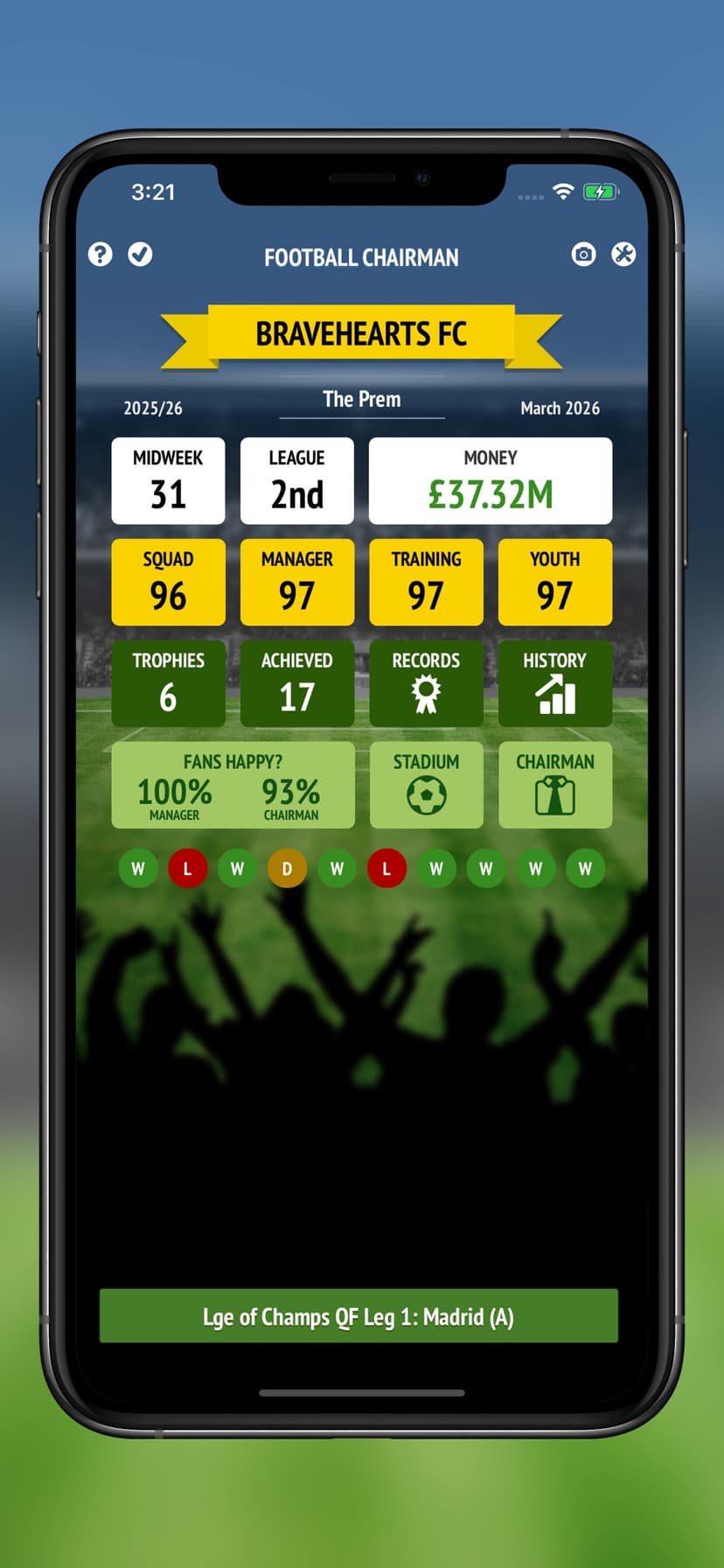 Football Chairman Pro screenshot 2 - screenshot