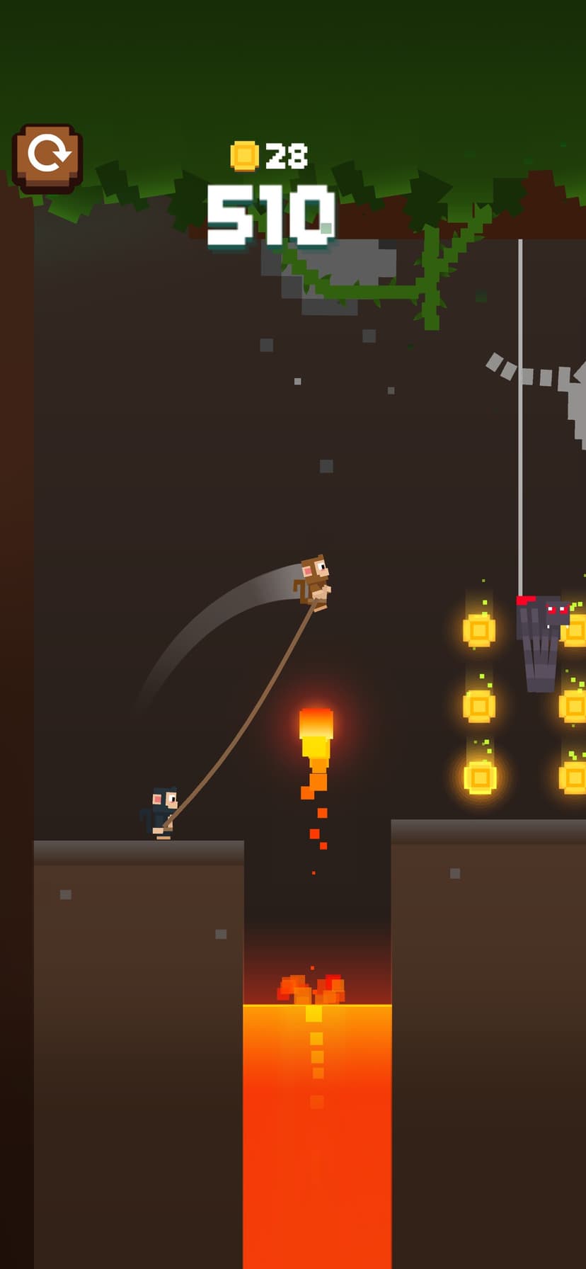 Monkey Ropes screenshot 4 - screenshot